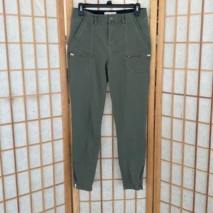 Green Skinny Army Pants